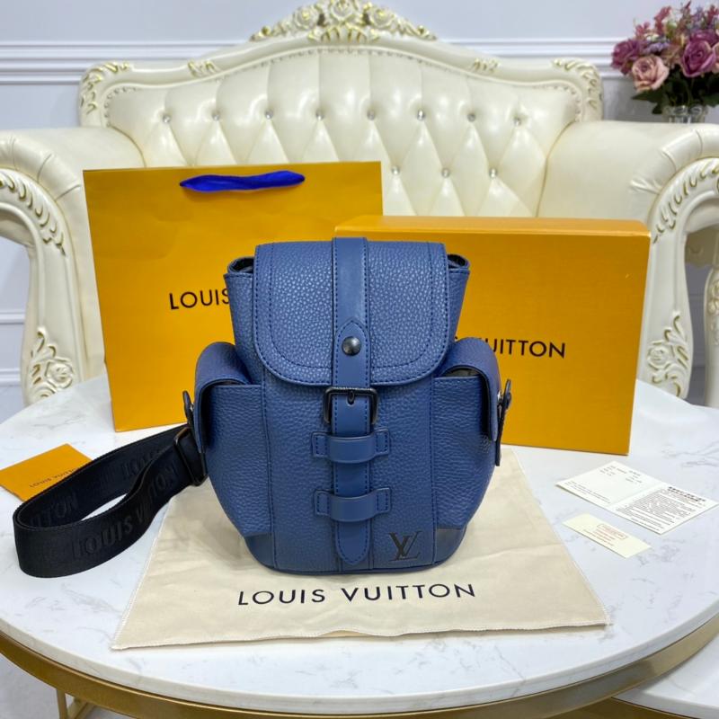 LV Shoulder Handbags M58495 blue